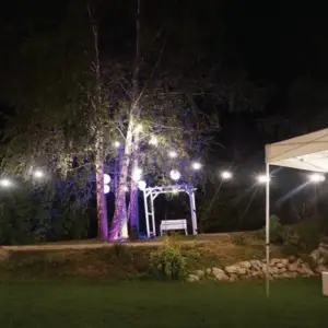 Svetelné reťaze exteriérové /m